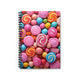 Candy 156 Spiral Notebook - Ruled Line
