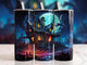 Halloween 113 Skinny Steel Tumbler with Straw, 20oz