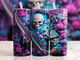 Halloween 15 Skinny Steel Tumbler with Straw, 20oz