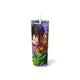 Dragon Ball Z Skinny Steel Tumbler with Straw, 20oz