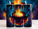 Halloween 46 Skinny Steel Tumbler with Straw, 20oz