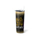 Hocus Pocus Skinny Steel Tumbler with Straw, 20oz