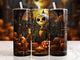 Halloween 8 Skinny Steel Tumbler with Straw, 20oz