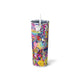 Lisa Frank Skinny Steel Tumbler with Straw, 20oz