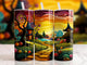 Halloween 96 Skinny Steel Tumbler with Straw, 20oz