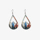 Teardrop Shape Dangle Earrings