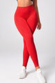 Pantalones largos activos de cintura alta