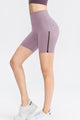 Shorts deportivos con pretina ancha