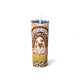 Skinny Steel Tumbler with Straw, 20oz - Teacher Life