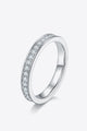 Unexplained Words Moissanite Ring
