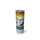 Skinny Steel Tumbler with Straw, 20oz - Life better at the beach