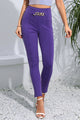 Pantalones cortos ajustados con detalle de cadena