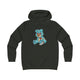 Sudadera con capucha universitaria para niñas