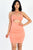 One Shoulder Cut-out Front Ruched Bodycon Mini Dress - Creations by Shay