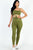 Solid Tie Front Cut Out Jumpsuit - Creations by Shay