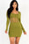Square neck mesh corset mini dress - Creations by Shay