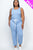 Plus Elasticized Waist Jogger Jumpsuit - Creations by Shay