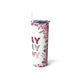 Skinny Steel Tumbler with Straw, 20 oz - Pray 3