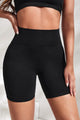Pantalones cortos activos de cintura alta Slim Fit