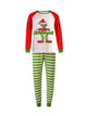 New Year's Parent-child Outfit Plaid Christmas Pajamas Cotton Parent-child Outfit (Dad Style)