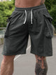 Men's solid color club cargo shorts