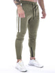 Men's Stripe Ankle Zip Jogger Pants