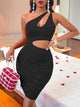Women's sexy tight sleeveless vest dress skirt