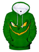 Christmas 3D printed pullover sweatshirt