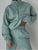 Women's casual zipper pullover sweatshirt and trousers two-piece set